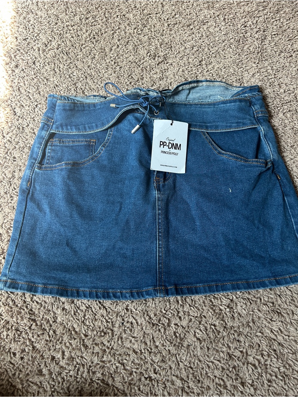 Princess Polly Denim Mini Skirt